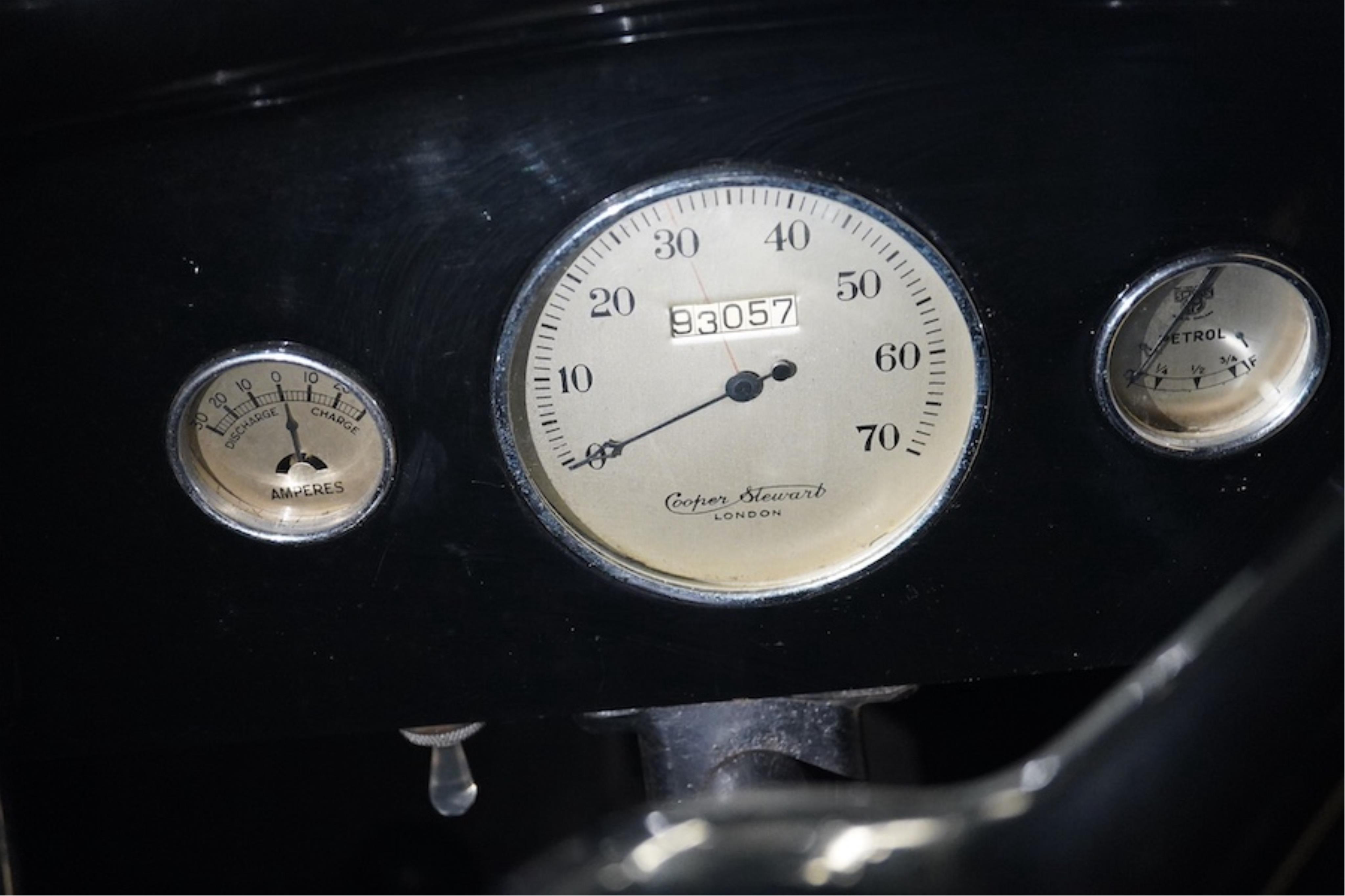 A 1936 Ford Model Y saloon, reg. no. CYM868, 885cc, dark green, odometer showing 93,057 miles. Restored by the late owner, to a very high standard and winner of seven Concours d’Elegance awards
